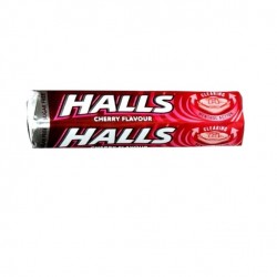 Halls cherry - cukierki...